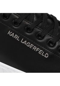 Karl Lagerfeld - KARL LAGERFELD Sneakersy KL51019 Czarny. Kolor: czarny. Materiał: skóra #5