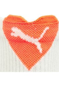 Puma Zestaw 2 par niskich skarpet damskich Women Heart Short Sock 2P 938020 Écru. Materiał: materiał, bawełna