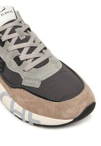 Voile Blanche Sneakersy Club01. 2017465-14 Szary. Kolor: szary. Materiał: skóra, zamsz #4