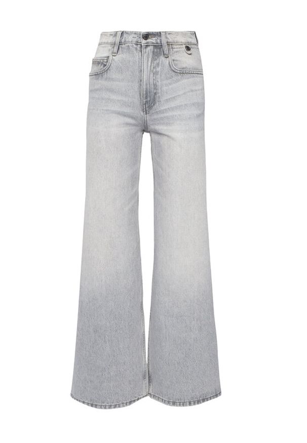 Miss Sixty Jeansy 6S1JJ48100 Szary Wide Leg. Kolor: szary