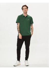 Lacoste Polo DH2050 Zielony Regular Fit. Typ kołnierza: polo. Kolor: zielony. Materiał: bawełna #5
