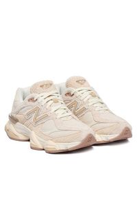 New Balance Sneakersy U9060CCB W Beżowy. Kolor: beżowy. Materiał: zamsz, skóra #4