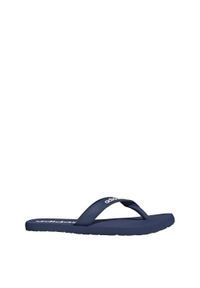 Adidas - Japonki Eezay. Okazja: na plażę. Kolor: niebieski, wielokolorowy, biały. Styl: sportowy