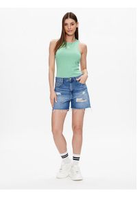 Calvin Klein Jeans Szorty jeansowe J20J220641 Niebieski Regular Fit. Kolor: niebieski. Materiał: bawełna, jeans #5