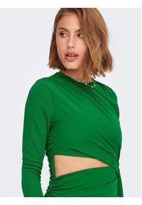 only - ONLY Sukienka koktajlowa Fox 15278003 Zielony Slim Fit. Kolor: zielony. Materiał: syntetyk. Styl: wizytowy #3