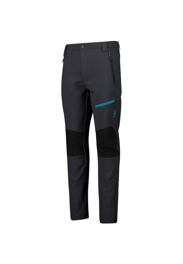 Spodnie męskie turystyczne CMP 30A1477. Kolor: czarny. Materiał: softshell. Sezon: zima. Sport: narciarstwo