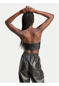 Adidas - adidas Top 3-Stripes Tube IX7823 Czarny Slim Fit. Kolor: czarny. Materiał: syntetyk #3