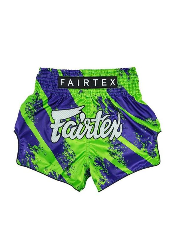 FAIRTEX - Spodenki Muay Thai Fairtex BS1928 Niebieskie/Zielone L. Kolor: zielony