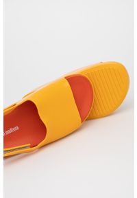 melissa - Melissa sandały dziecięce Cloud kolor pomarańczowy. Zapięcie: rzepy. Kolor: pomarańczowy. Materiał: materiał, guma, kauczuk. Wzór: gładki #2