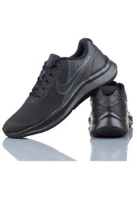 Buty Do Biegania Damskie Nike Star Runner 3. Kolor: czarny. Sport: bieganie