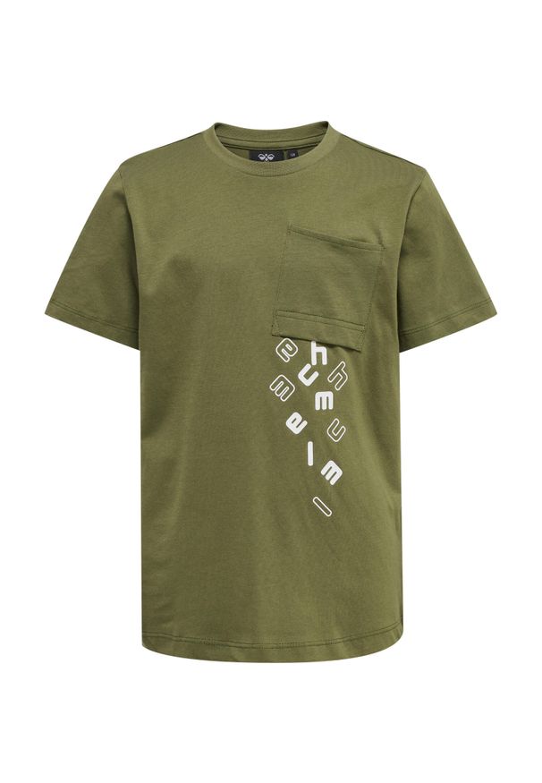 Koszulka dziecięca Hummel hmlMarcel. Kolor: zielony. Sezon: lato