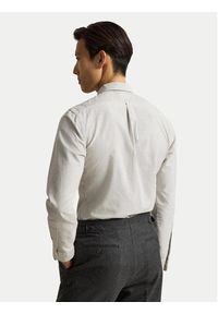 Polo Ralph Lauren Koszula 710953704503 Beżowy jasny Custom Fit. Typ kołnierza: polo. Kolor: beżowy. Materiał: bawełna #2