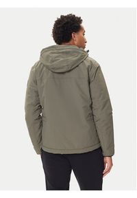 Napapijri Kurtka przejściowa A-Tundra Wint 1 NP0A8928 Khaki Regular Fit. Kolor: brązowy. Materiał: syntetyk
