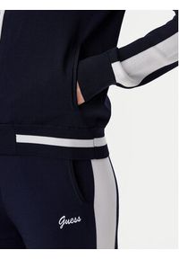 Guess Bluza V5GQ01Z3D60 Granatowy Regular Fit. Kolor: niebieski. Materiał: wiskoza #4