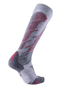 Skarpety narciarskie damskie UYN All Mountain Ski Socks. Kolor: szary. Sport: narciarstwo