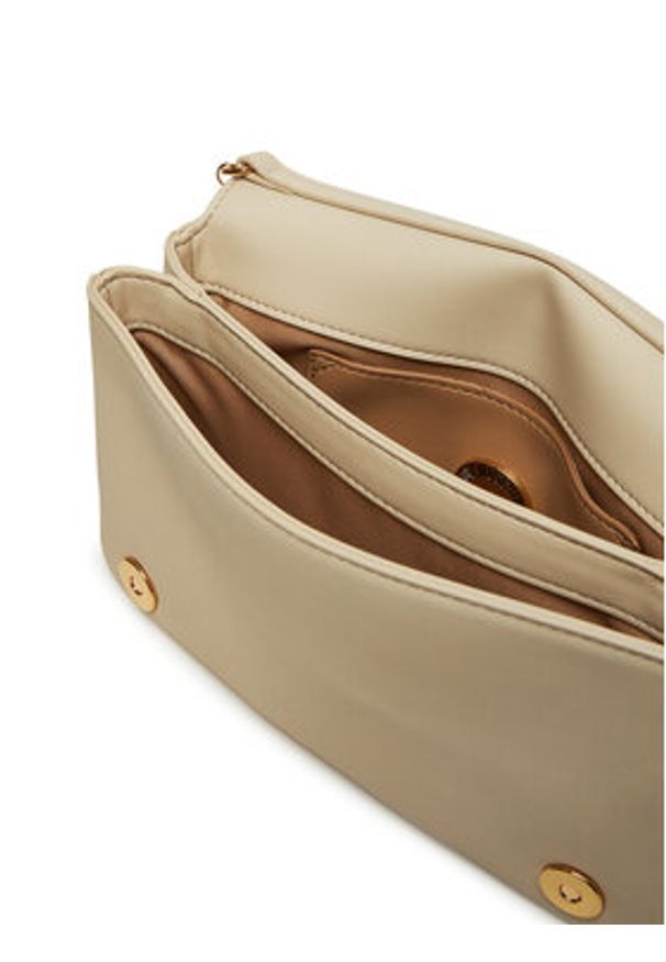 Love Moschino - LOVE MOSCHINO Torebka JC4318PP0LKK0110 Beżowy. Kolor: beżowy. Materiał: skórzane