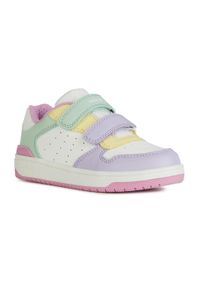 Buty juniorskie Geox Washiba. Kolor: biały