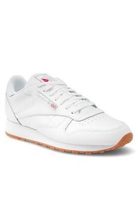 Reebok Sneakersy EO-CLASSIC LEATHER 100008491 Biały. Kolor: biały. Materiał: syntetyk, skóra. Model: Reebok Classic #8