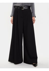 Imperial Spodnie materiałowe P3U0HIC Czarny Relaxed Fit. Kolor: czarny. Materiał: syntetyk #1