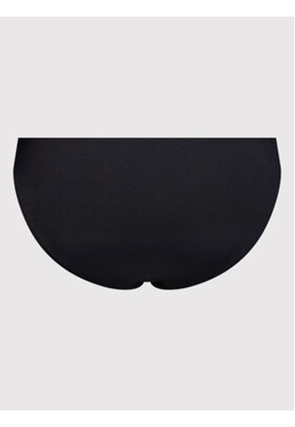 Seafolly Dół od bikini Hipster 40473-942 Czarny. Kolor: czarny. Materiał: syntetyk