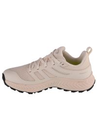 Buty do biegania damskie, Inov-8 Trailfly Standard W. Kolor: beżowy. Materiał: materiał, tkanina, syntetyk, guma