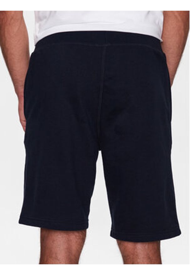 TOMMY HILFIGER - Tommy Hilfiger Szorty sportowe UM0UM02881 Granatowy Regular Fit. Kolor: niebieski. Materiał: bawełna, syntetyk. Styl: sportowy