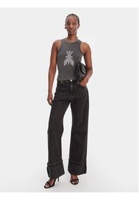 Patrizia Pepe Top 8M1768/J373-S763 Szary Slim Fit. Kolor: szary. Materiał: bawełna #4