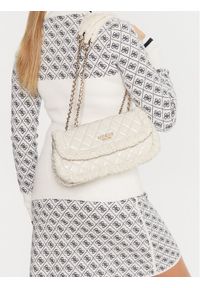 Guess Torebka Cristi HWTG81 39210 Écru. Kolor: kremowy. Materiał: skórzane #1