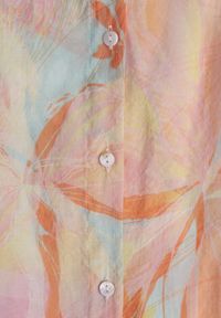 Renee - Pomarańczowa Nietoperzowa Koszula z Bawełną o Fasonie Oversize Celista. Okazja: na co dzień. Kolor: pomarańczowy. Materiał: bawełna. Styl: casual, elegancki #2