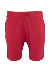 ZFOAM - Glemo Męskie Szorty ATHL DPT Nunzio Bawełna Czerwone 2XL. Kolor: czerwony. Materiał: bawełna. Sport: fitness #1