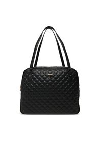 Guess Torba Giully TravelTWQN87 48916 Czarny. Kolor: czarny. Materiał: skóra