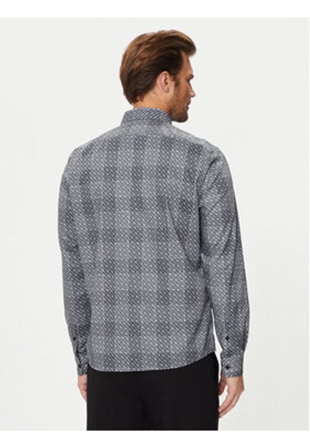 BOSS - Boss Koszula Liam 50521641 Szary Regular Fit. Kolor: szary. Materiał: bawełna