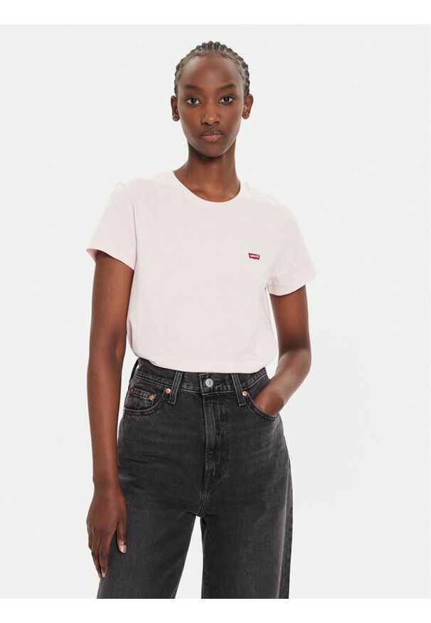 Levi's® T-Shirt Perfect 39185-0323 Różowy Regular Fit. Kolor: różowy. Materiał: bawełna