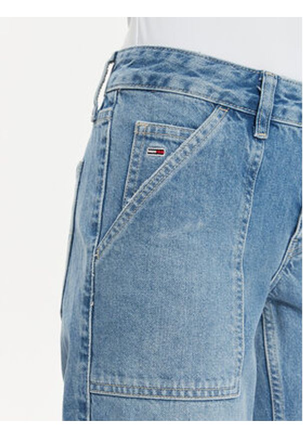 Tommy Jeans Jeansy Sophie DW0DW17553 Niebieski Straight Fit. Kolor: niebieski