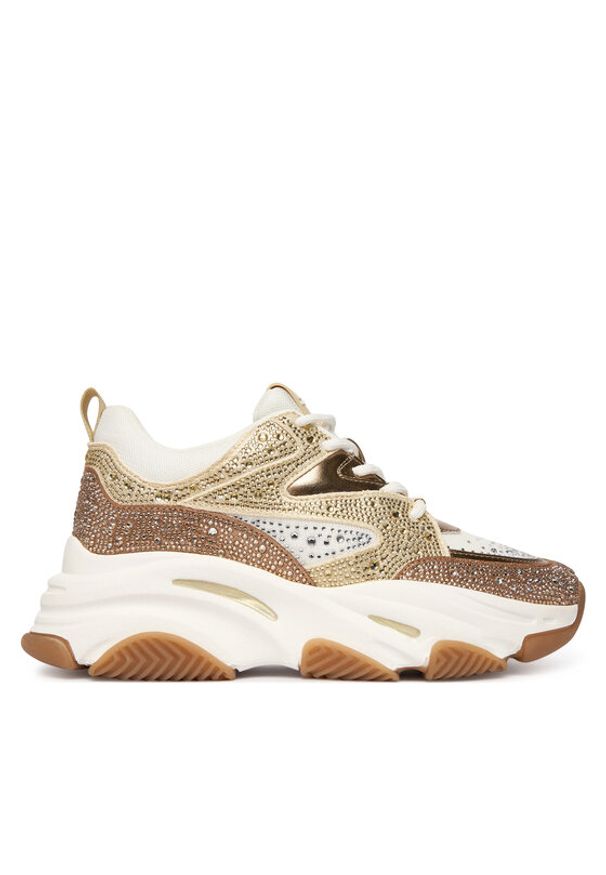 Steve Madden Sneakersy Privy 11004670 Złoty. Kolor: złoty. Materiał: materiał