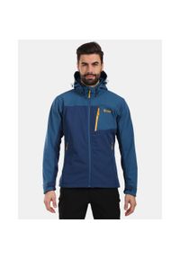 Kurtka softshell dla mężczyzn Kilpi RAVIO-M. Kolor: niebieski. Materiał: softshell