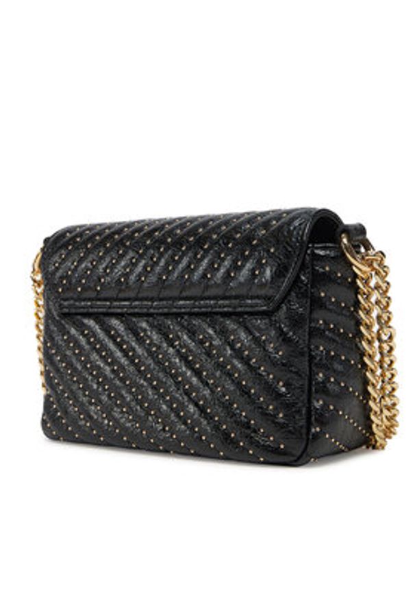 John Richmond Torebka RWP25488BO Czarny. Kolor: czarny. Materiał: skórzane