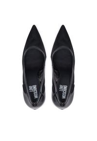 Love Moschino - LOVE MOSCHINO Szpilki JA10439G0OIQ900A Czarny. Kolor: czarny. Materiał: skóra. Obcas: na szpilce #6