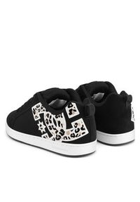 DC Shoes Sneakersy COURT GRAFFIK DC01662061 Czarny. Kolor: czarny. Materiał: nubuk, skóra #4
