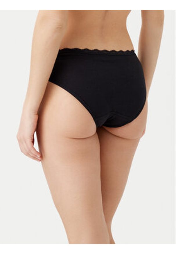 Triumph Komplet 2 par fig klasycznych Feel Of Cotton 10225045 Czarny. Kolor: czarny. Materiał: bawełna