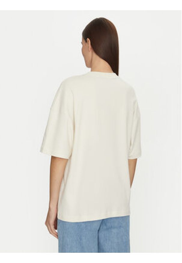 BOSS T-Shirt 50532093 Biały Relaxed Fit. Kolor: biały. Materiał: bawełna