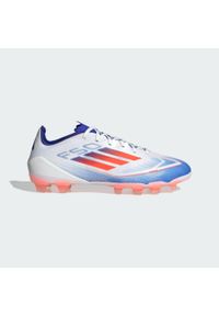 Adidas - Buty F50 Pro MG. Kolor: czerwony, niebieski, wielokolorowy, biały. Materiał: materiał. Sport: piłka nożna #1