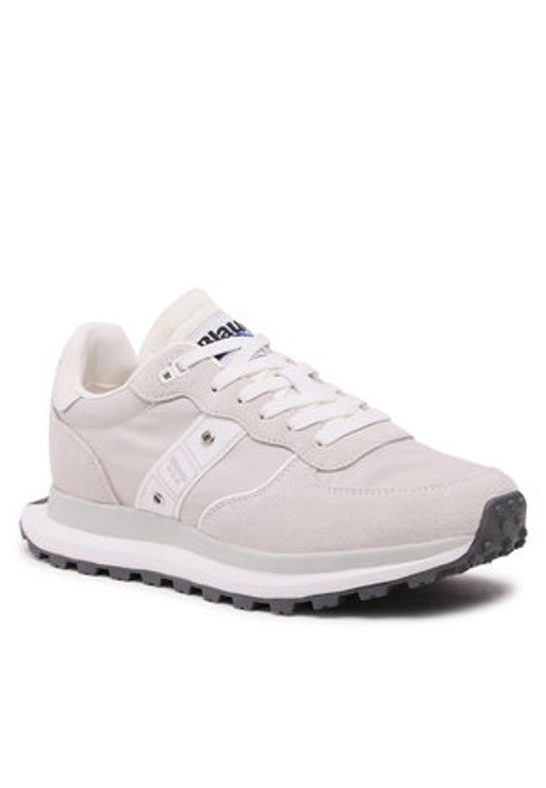 Sneakersy Blauer - S3NASH01/NYS White. Kolor: biały. Materiał: skóra, materiał