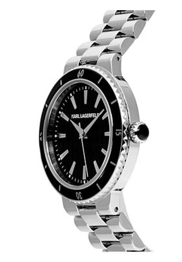 Karl Lagerfeld - KARL LAGERFELD Zegarek R0553104505 Srebrny. Kolor: srebrny