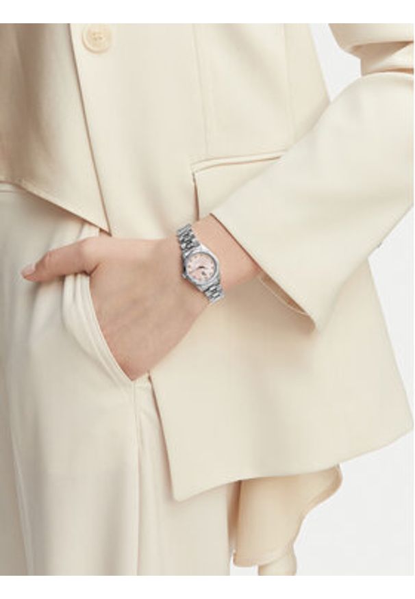 U.S. Polo Assn. Zegarek Grace USP8495PK Srebrny. Kolor: srebrny