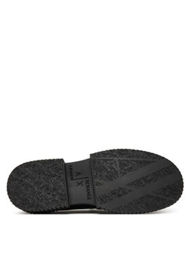 Armani Exchange Loafersy XW001672 AF17478 UC001 Czarny. Kolor: czarny. Materiał: skóra