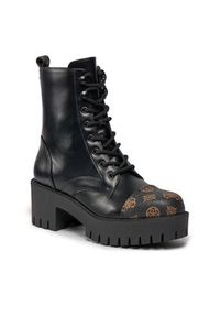 Guess Trzewiki FL8WAP ELE10 Czarny. Kolor: czarny. Materiał: skóra #4