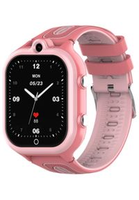 Hoco - Smartwatch dla dzieci Valdus DF91, 4G, GPS, różowy. Rodzaj zegarka: smartwatch. Kolor: różowy #1