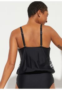 bonprix - Kostium kąpielowy. Kolor: czarny. Wzór: nadruk #3