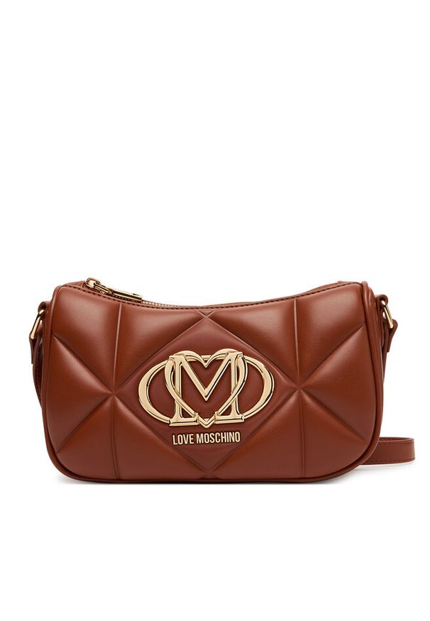 Love Moschino - Torebka LOVE MOSCHINO. Kolor: brązowy